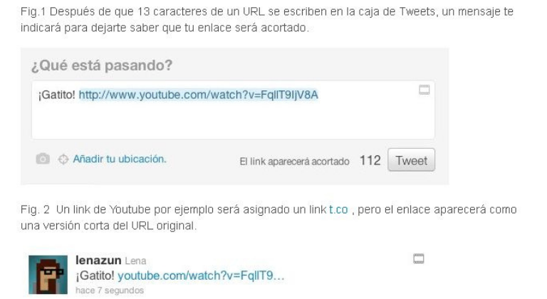 Acortador de URL: T.co de Twitter