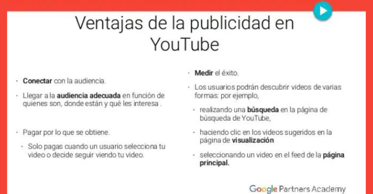 Ventajas de la publicidad en YouTube