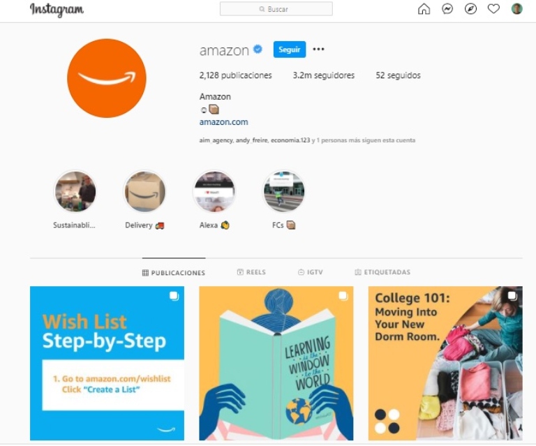 Comunidades de marca del sector retail: amazon retail