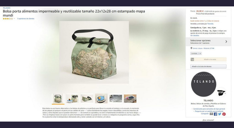 Estrategias para vender en Amazon Handmade: añadir imágenes de calidad