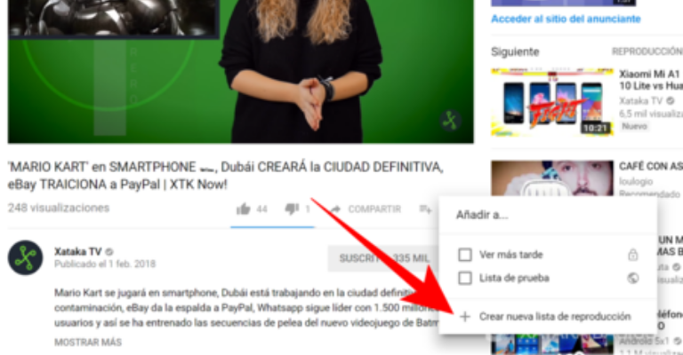 Usa listas de reproducción en YouTube para captar a tu audiencia