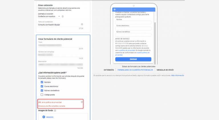 Trabajar con Social Ads para generar leads