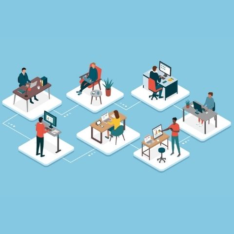 Herramientas para el trabajo híbrido