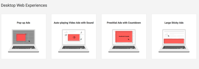 Características de los pop ups en ordenadores