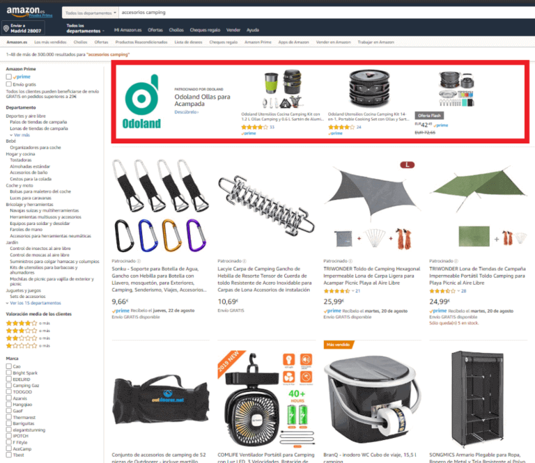 Tipos de Amazon Ads