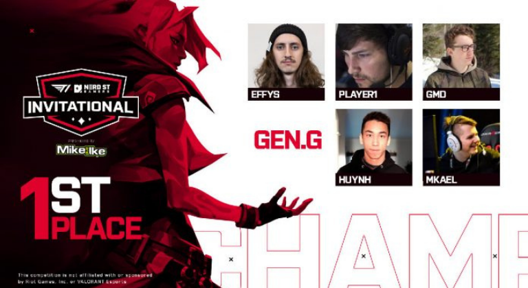 Ejemplos de estrategias de esports marketing: Equipo de Gen.G