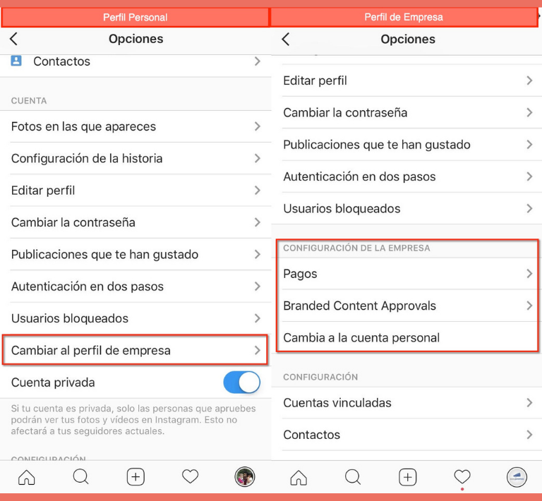 Campaña de lead generation en Instagram: Configura el perfil