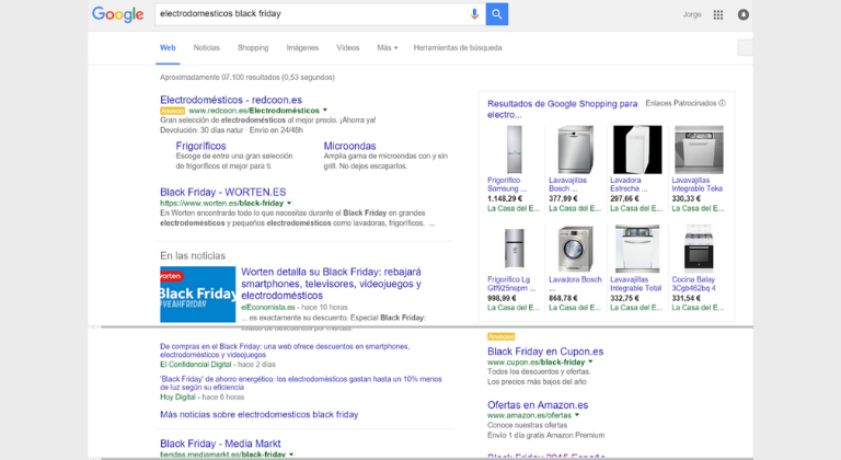 Aprovecha las campañas de la red display en este Black Friday