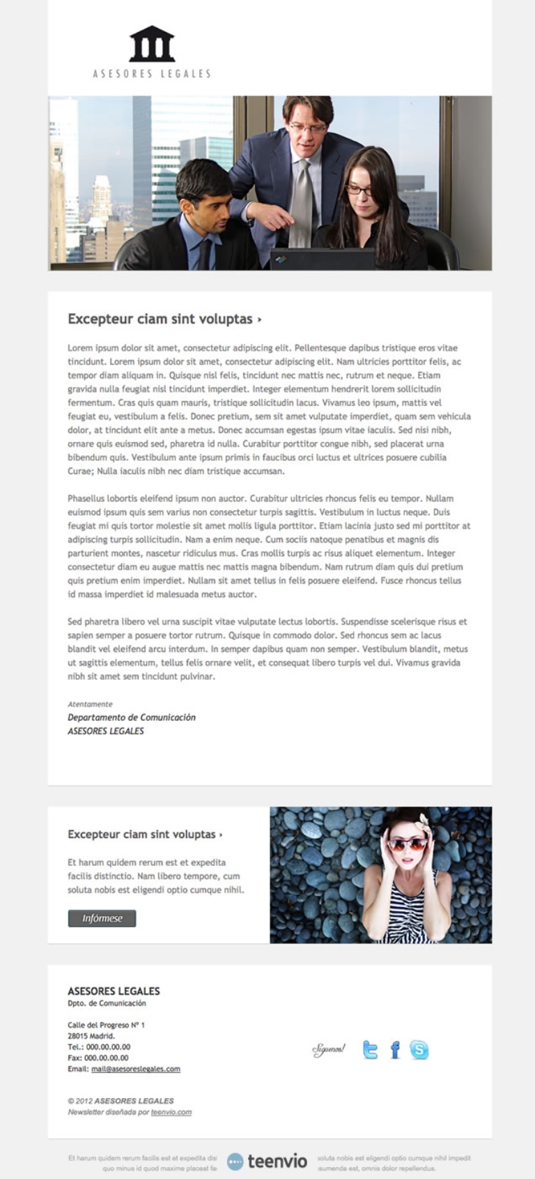 Varios formatos de mensaje en Email Marketing