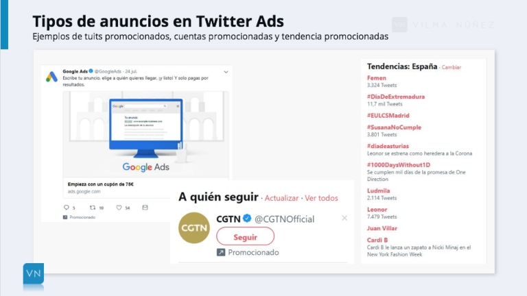 Crear los anuncios de Twitter Ads