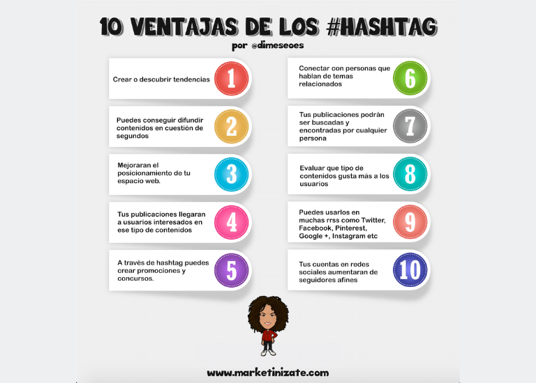 Ventajas de los hashtag