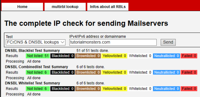 La reputación de la IP