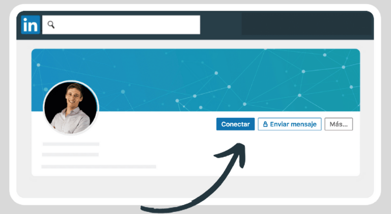 Envía solicitudes de amistad a los perfiles de interés