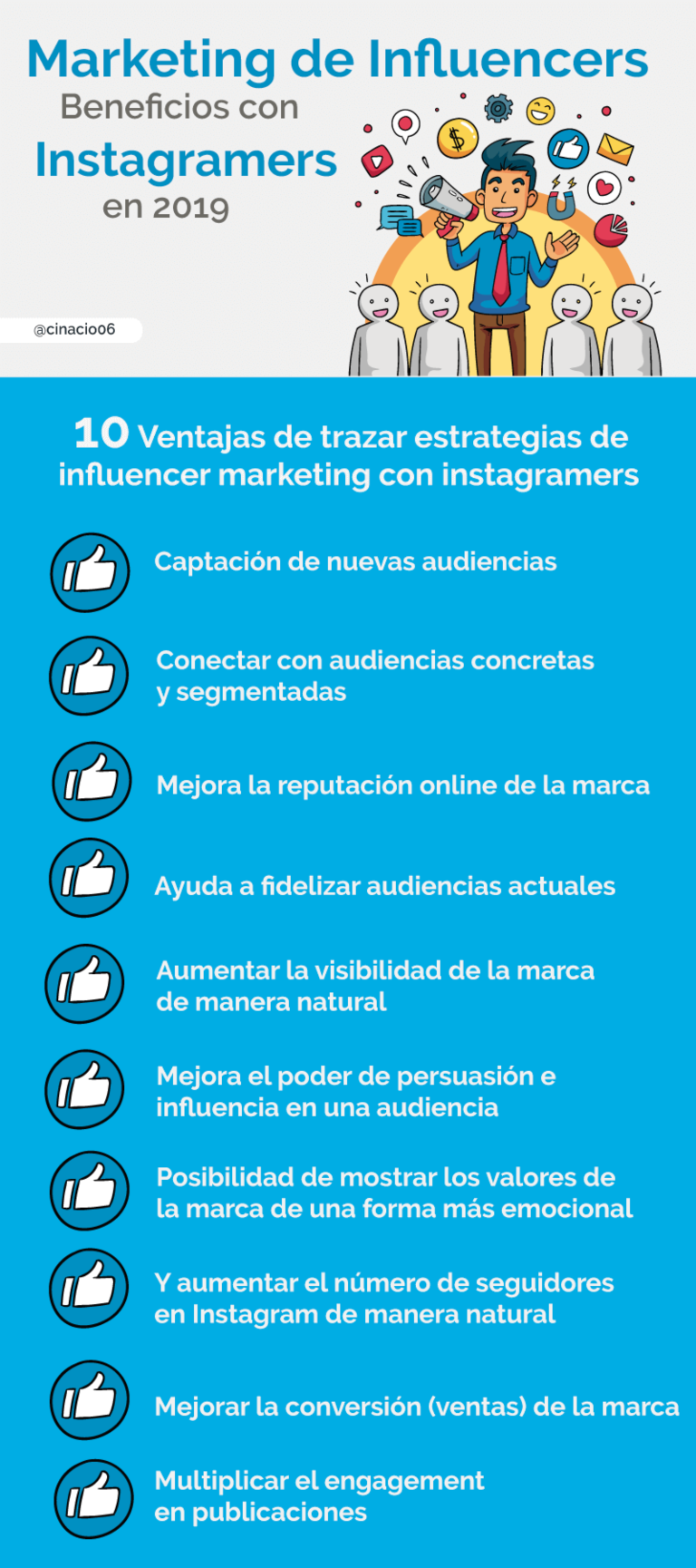 Ventajas del Influencer Marketing