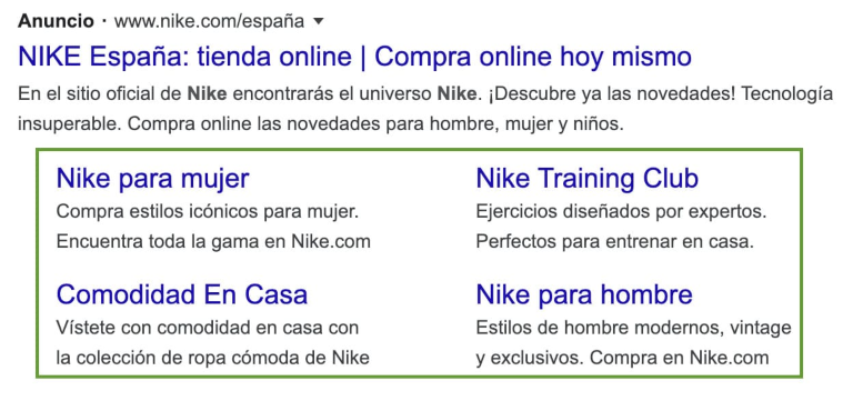 Agregar extensiones a los anuncios: campañas en Google Ads para las rebajas de enero