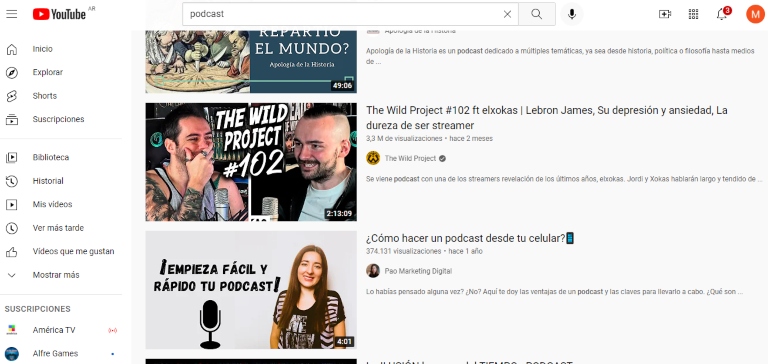 Utilizar el formato de vídeo